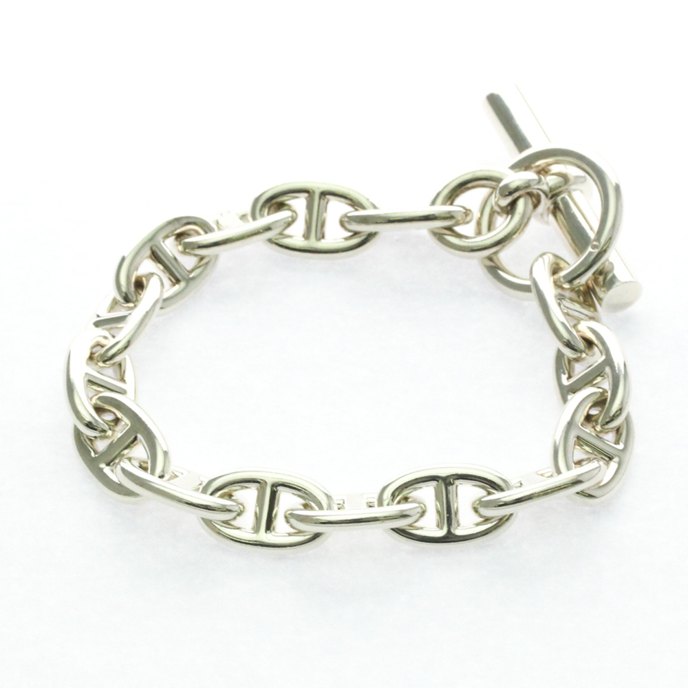 HERMES Silver Charm Bracelet